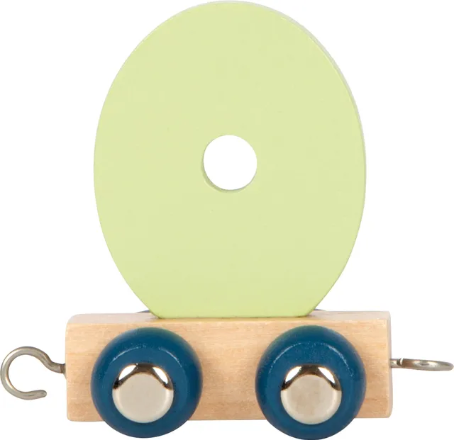 smallfoot Trenino Lettera Polare O 12585 vagone legno