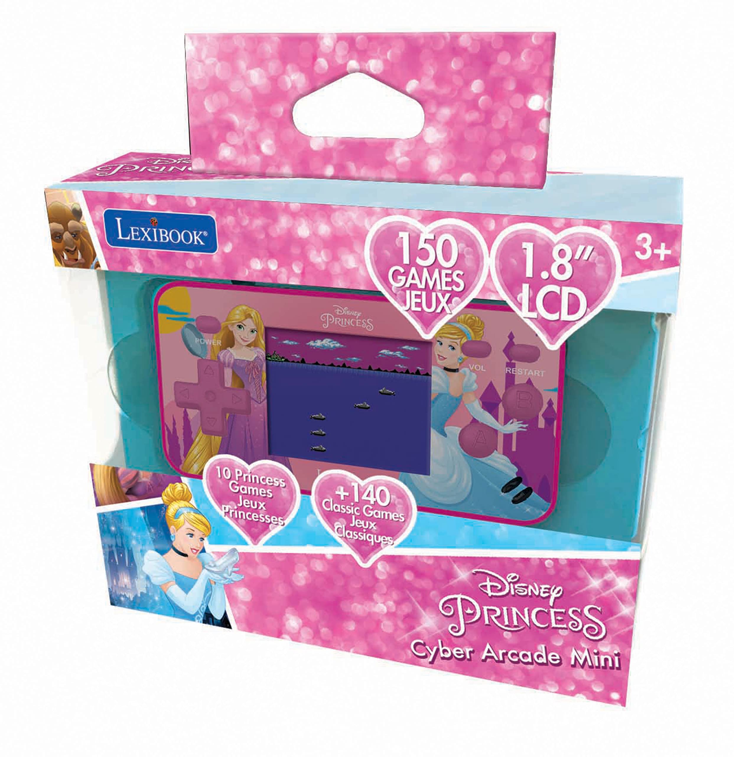 Lexibook JL1895DP console portatile Principesse rosa
