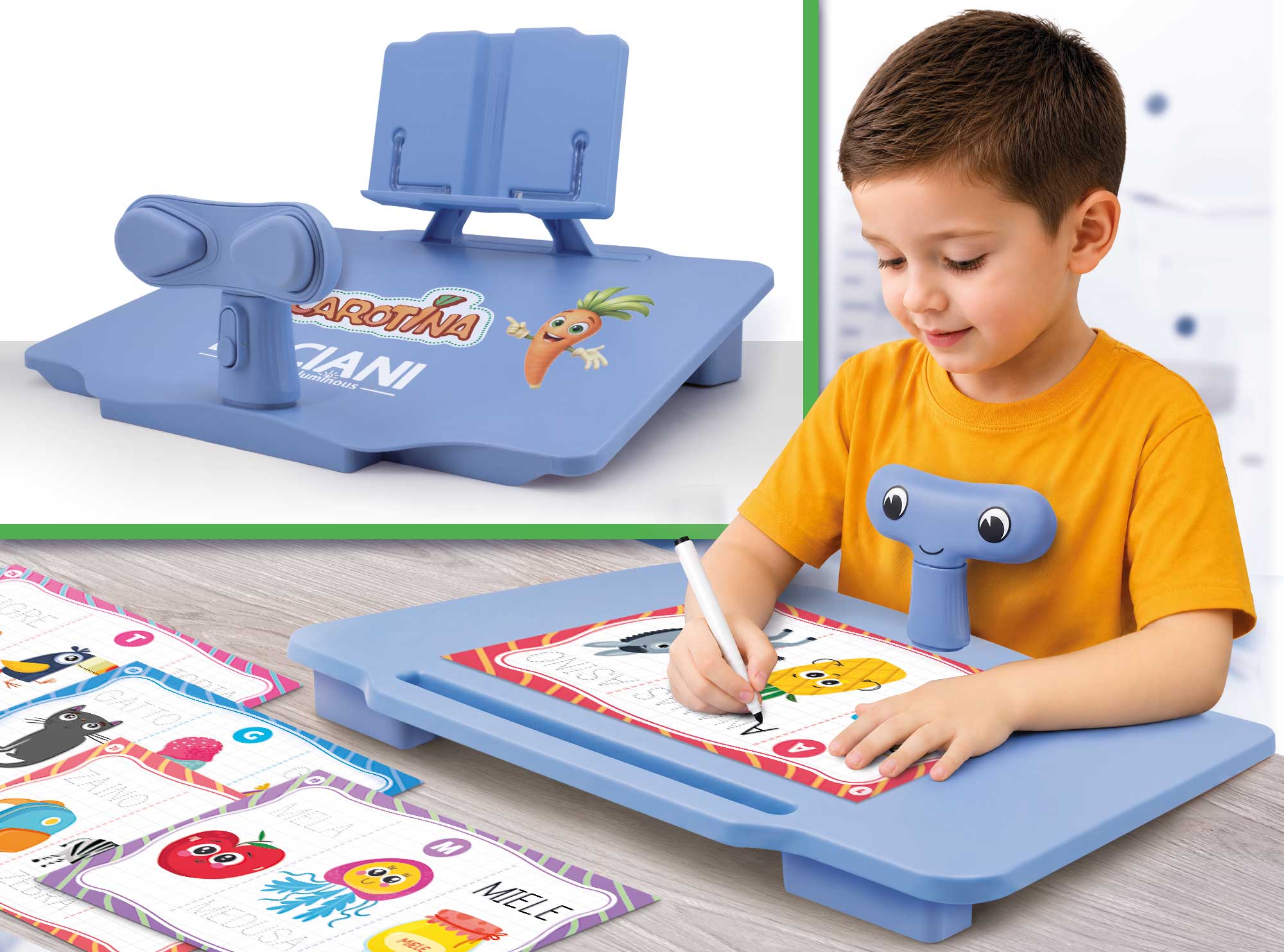 Lisciani Carotina ABC Scrivi Così gioco scrittura postura bambini