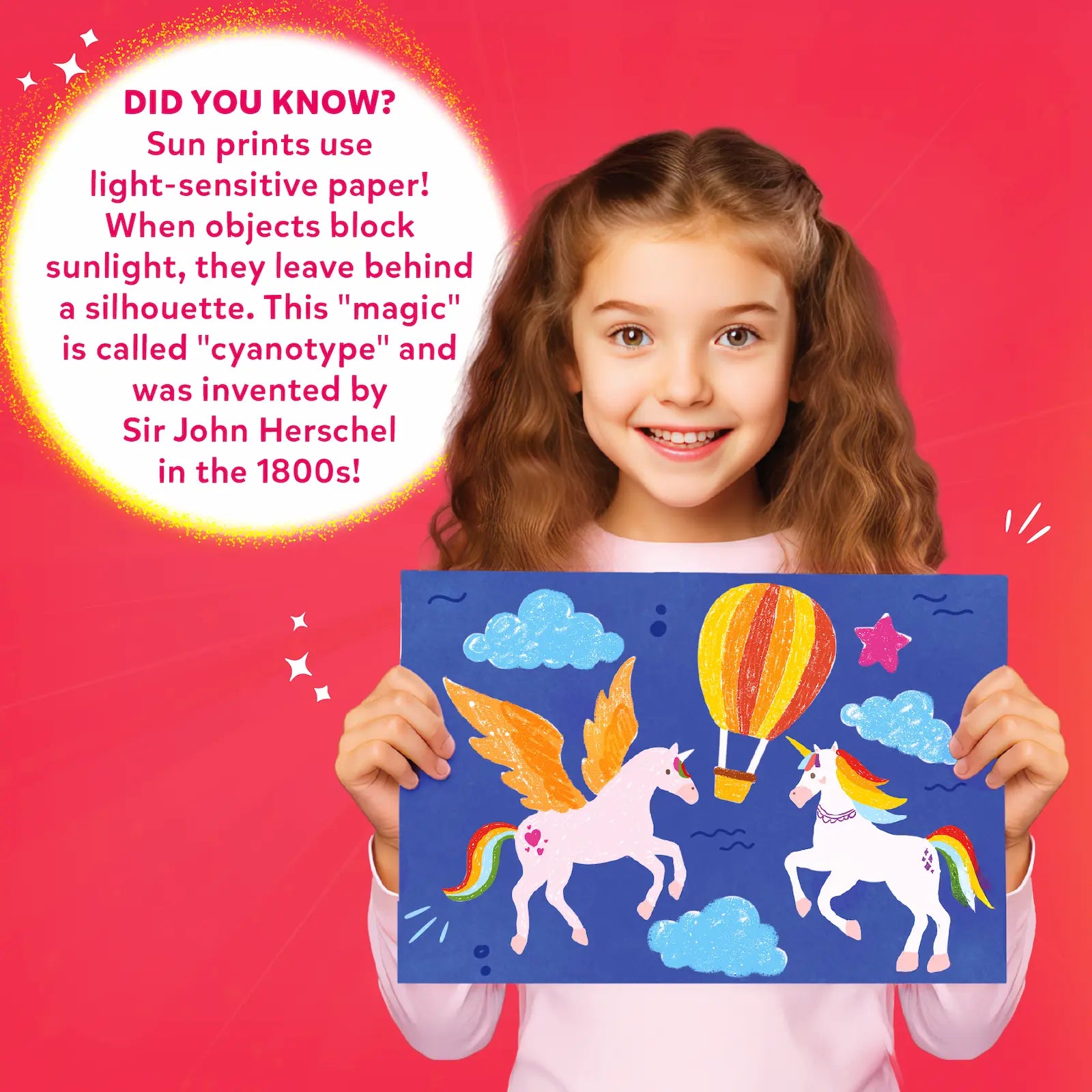 Skillmatics Sun Art Unicorn & Princess carta solare 4-12 anni