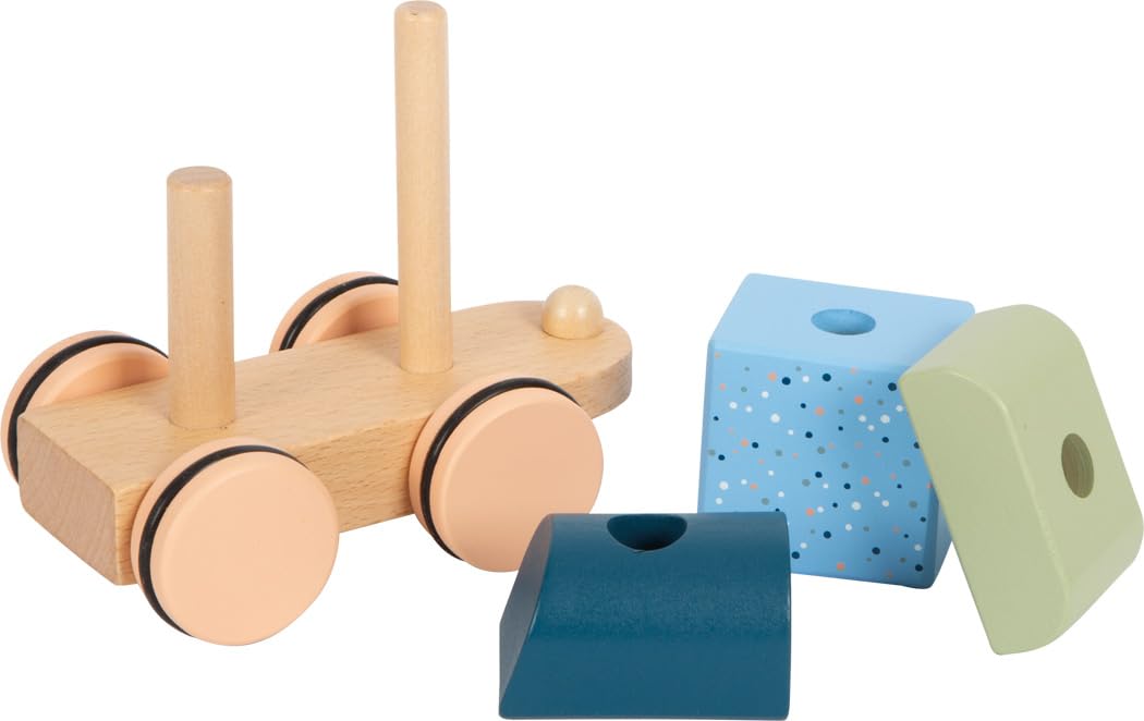 smallfoot Arctic 12449 trenino in legno a incastro
