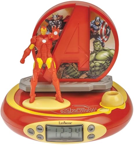 Lexibook Avengers Iron Man RP510AV sveglia proiettore