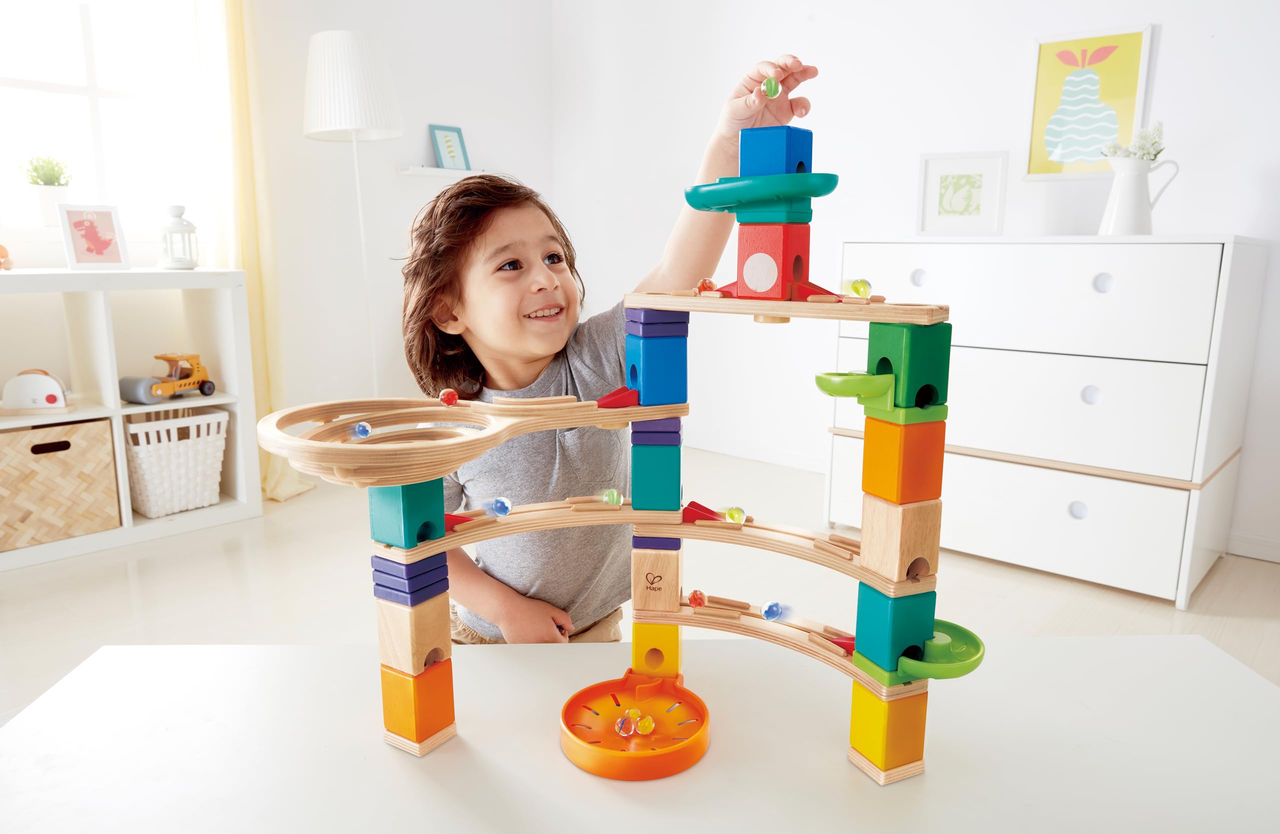 Hape Quadrilla Corsa Suspense Pista Biglie 4 Anni