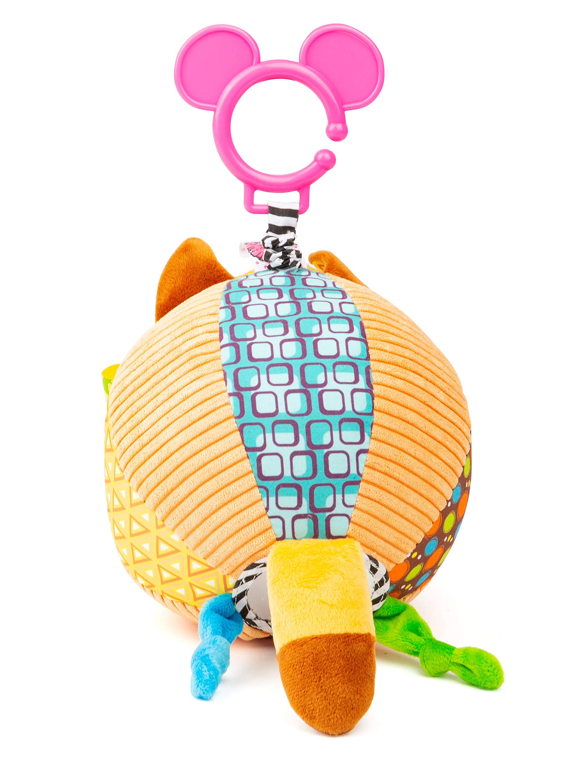 smallfoot 1424 palla peluche gatto sonaglio neonato