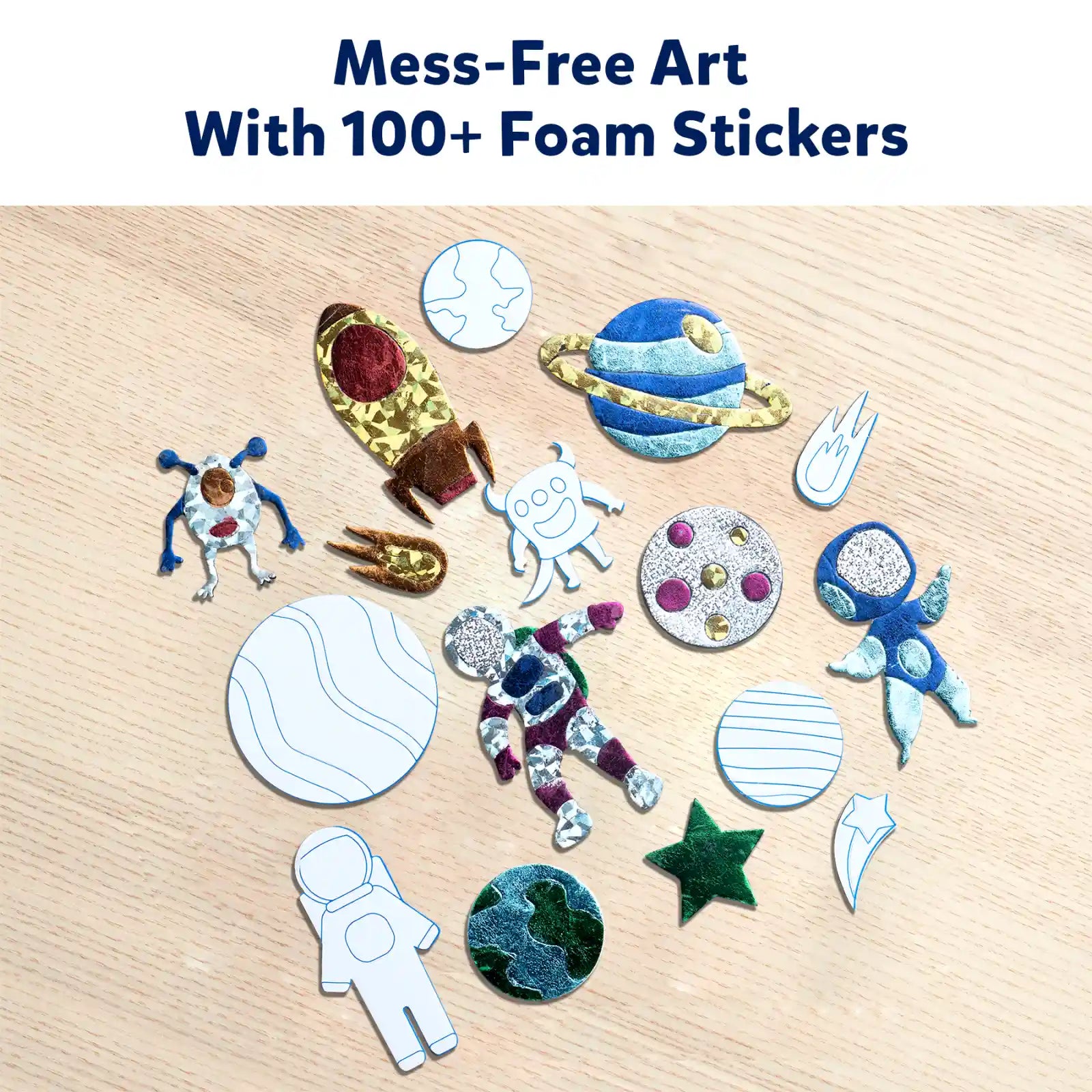 Skillmatics Foil Fun Up in Space kit arte foil senza pasticci