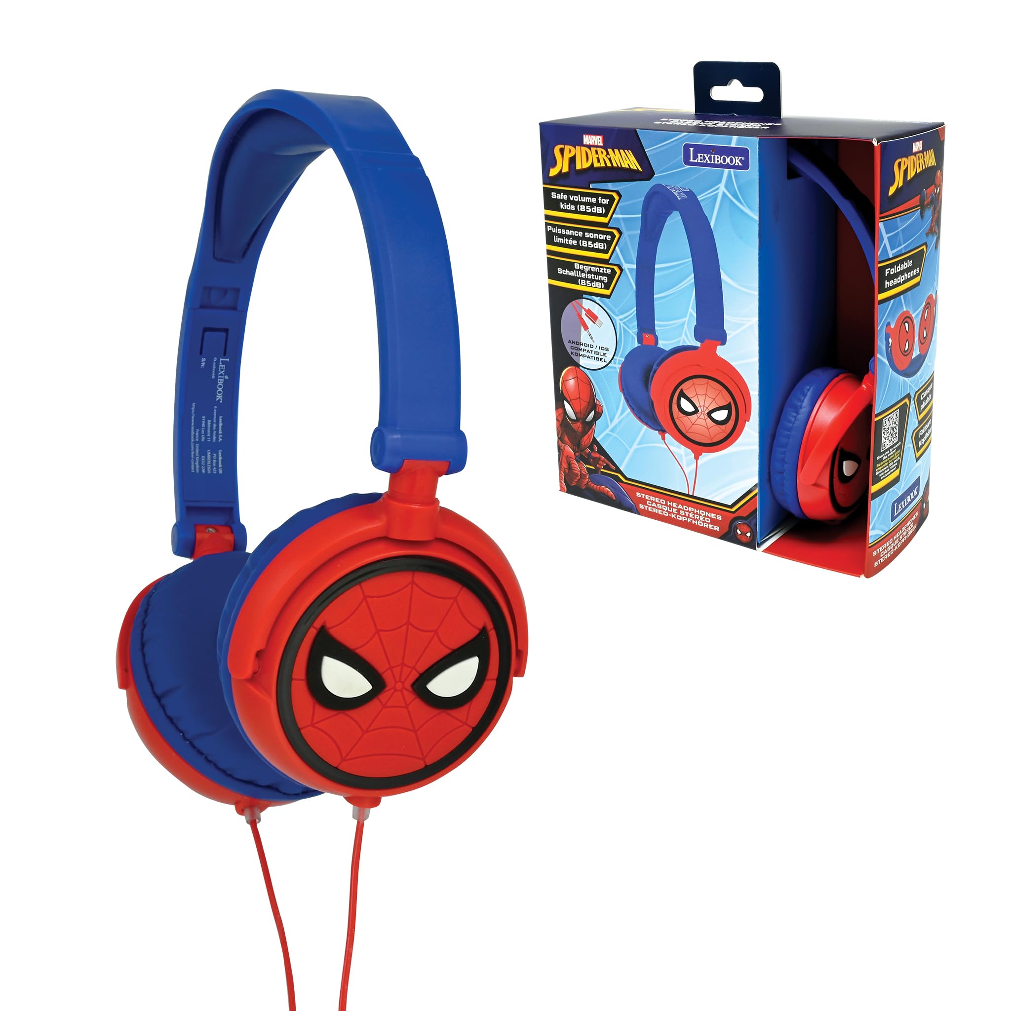 Lexibook HP010DES cuffie bambini pieghevoli