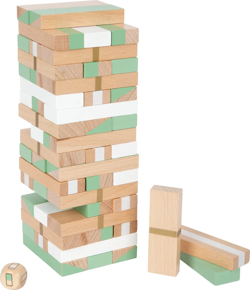 smallfoot Torre Traballante 12217 gioco in legno Gold Edition