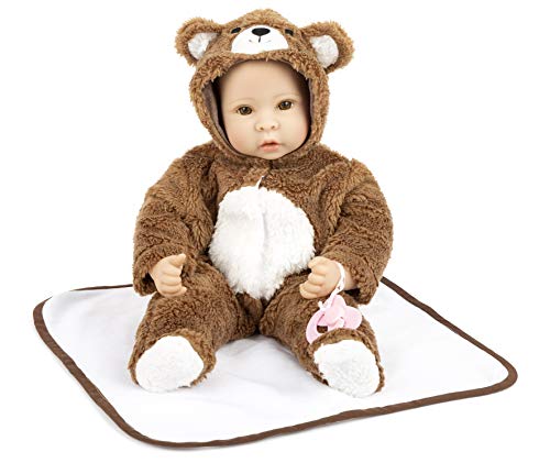 smallfoot 11497 bambola orsacchiotto 40 cm con coperta