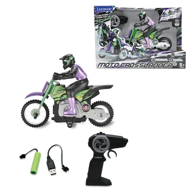 Lexibook Crosslander RC18LXB moto radiocomandata 12 km/h