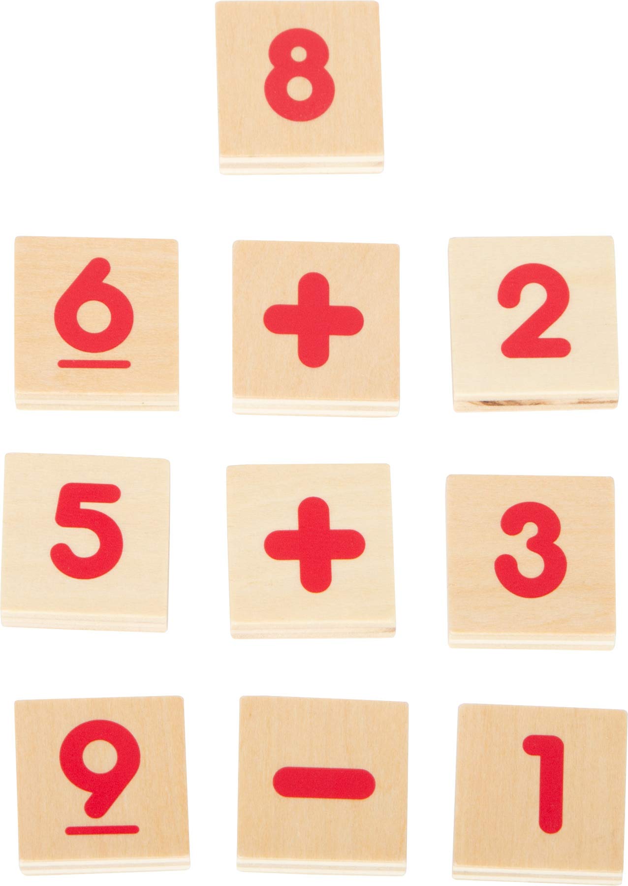 smallfoot Matematica Elementare 11740 scatola calcoli legno