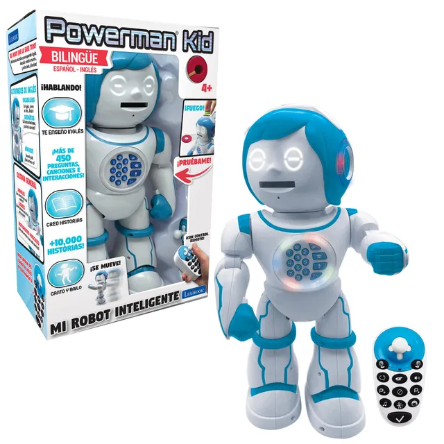 Lexibook ROB90ES robot musicale con luci per bambini