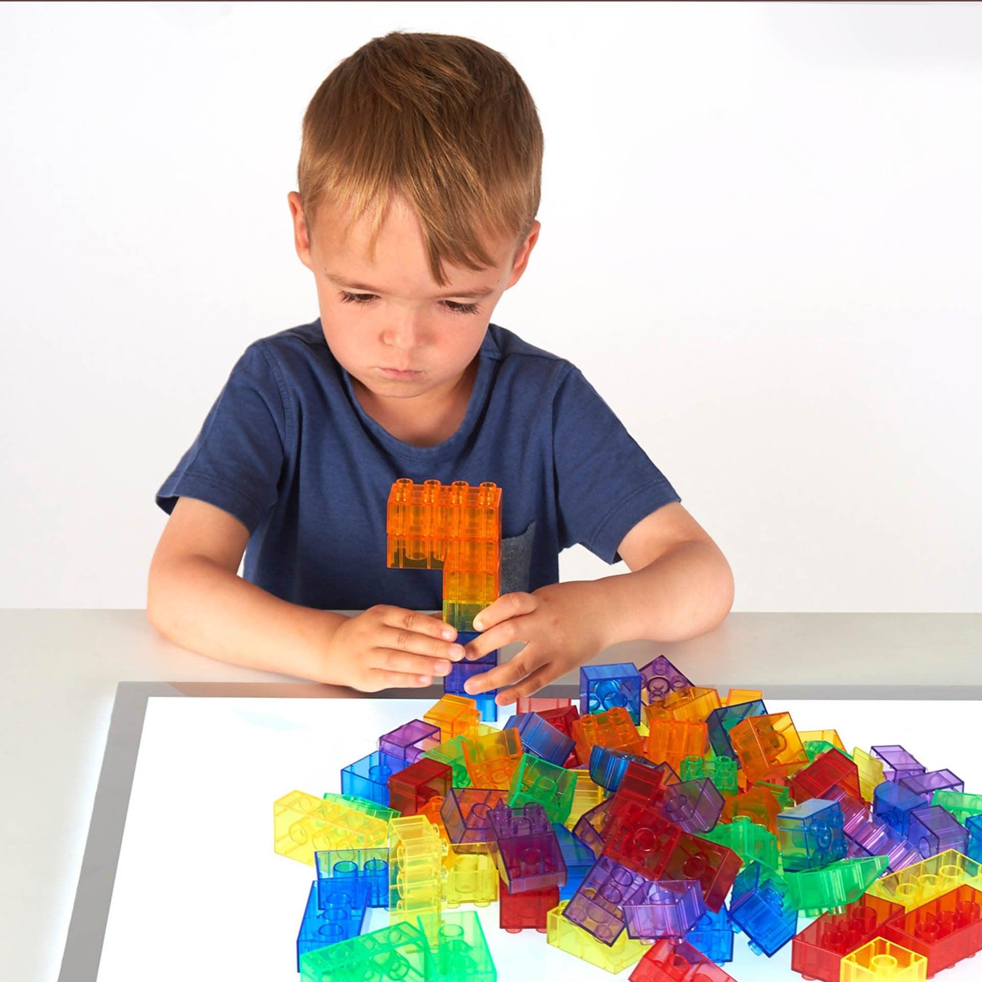 Tickit Translucent Module Blocks blocchi 90 pz colori