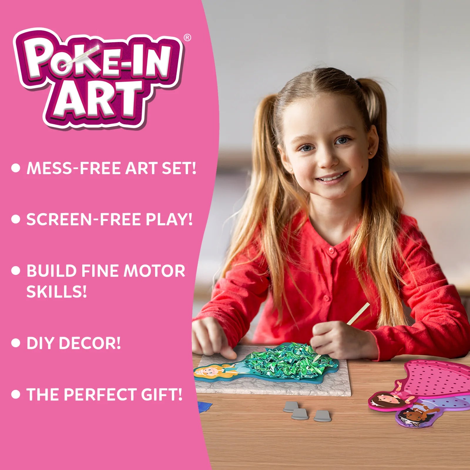 Skillmatics Poke-in Art Magical Princesses kit principesse 4-9 anni
