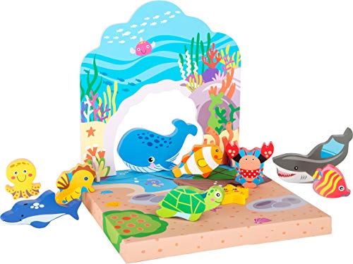 smallfoot 10533 costruzioni legno animali marini