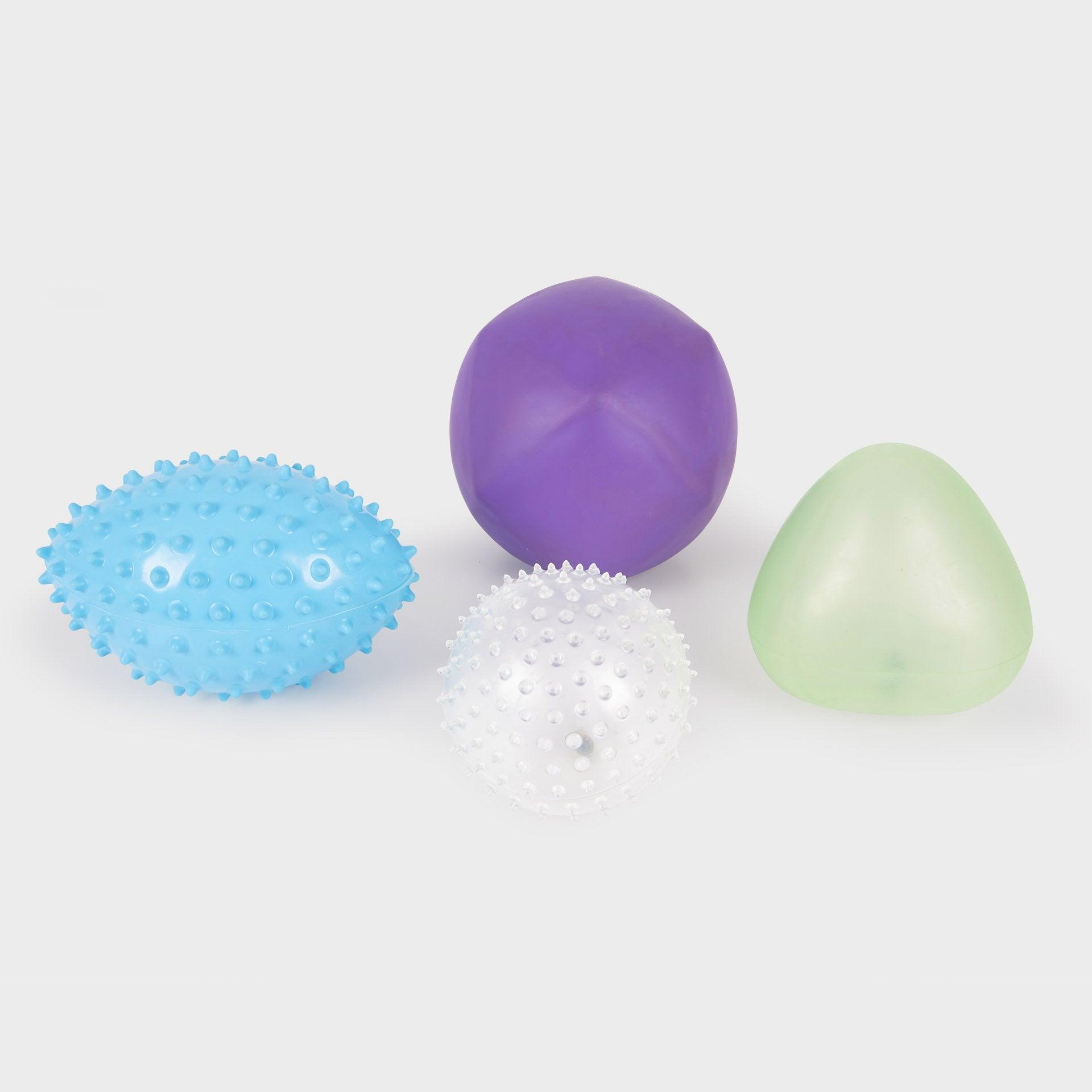 Tickit Odd Balls Set palloni sensoriali 4 pezzi gonfiabili
