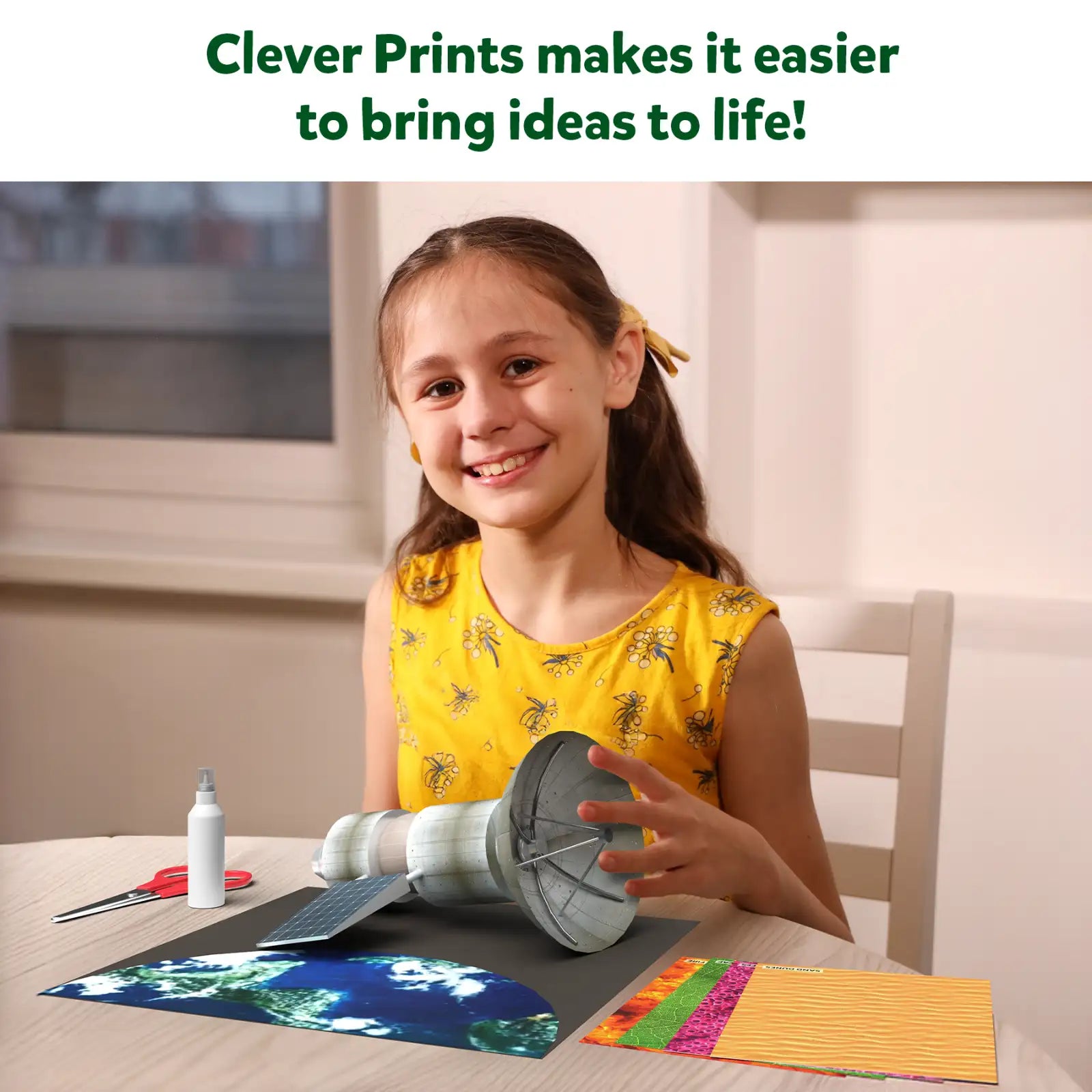 Skillmatics Clever Prints All Things Science carta costruzione 60 fogli
