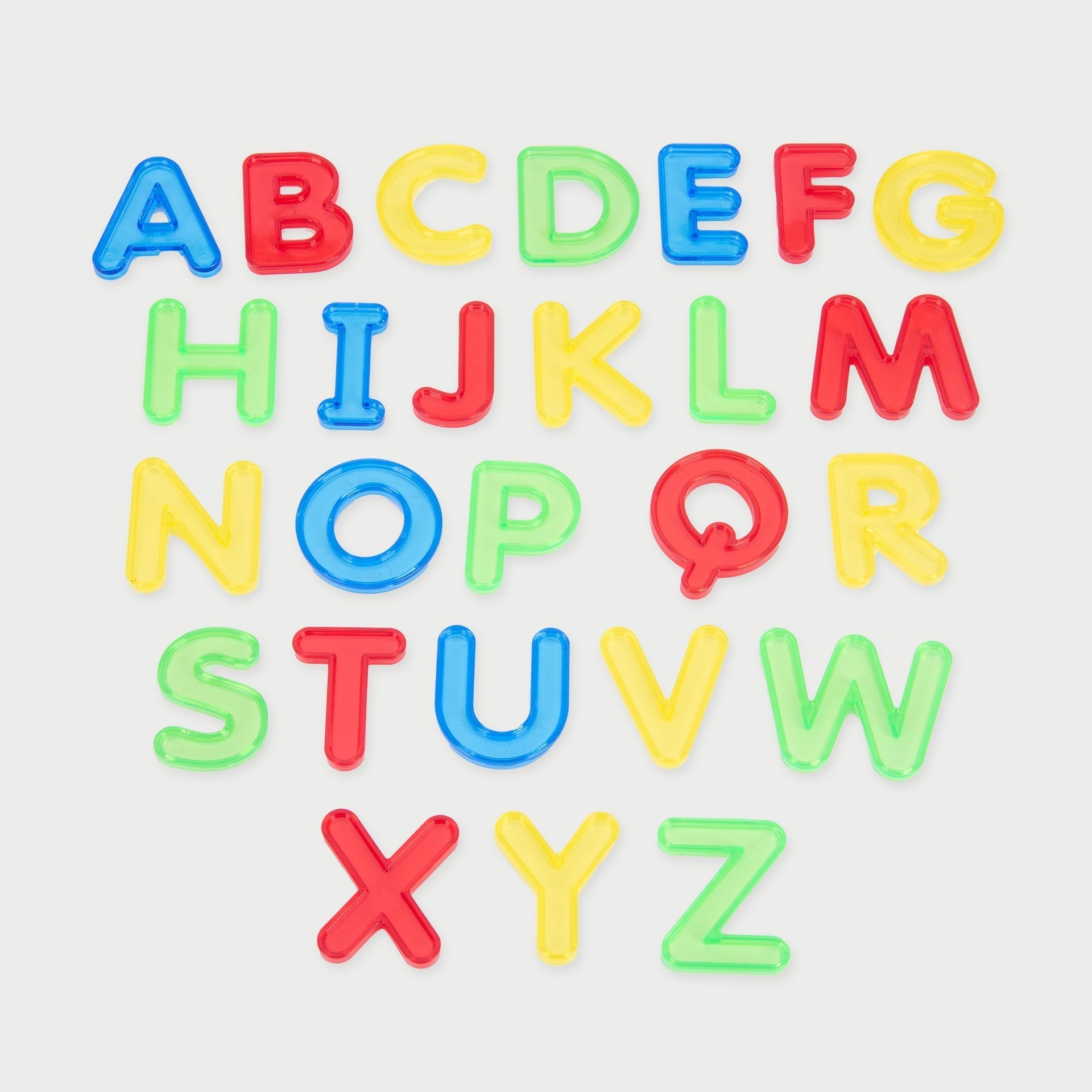 Tickit Translucent Letters lettere traslucide maiuscole 26 pezzi