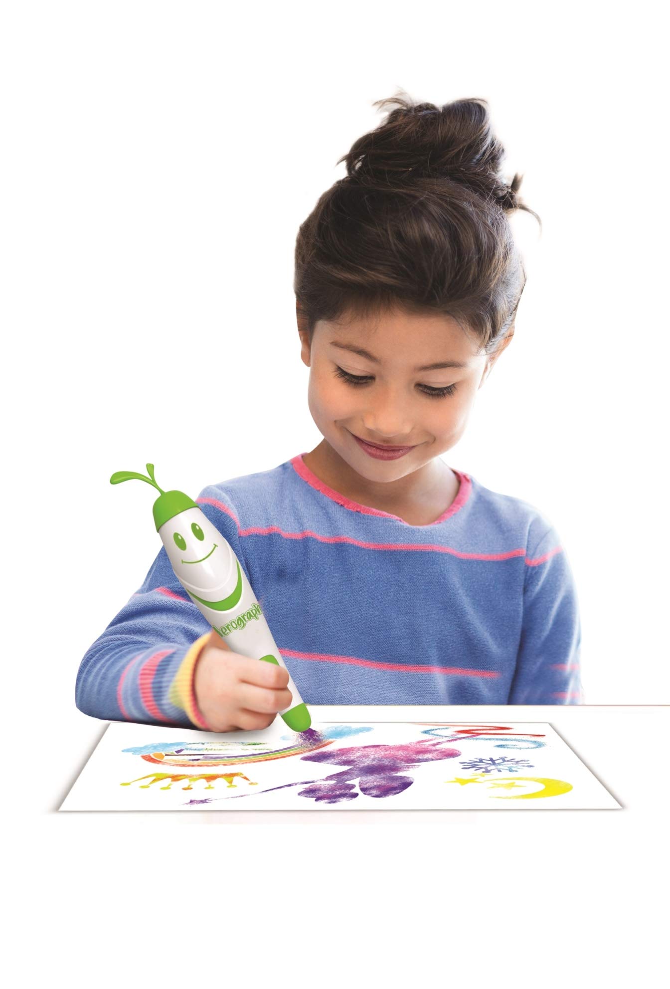 Lexibook CR800 spray magico aerografo bianco 12 pennarelli