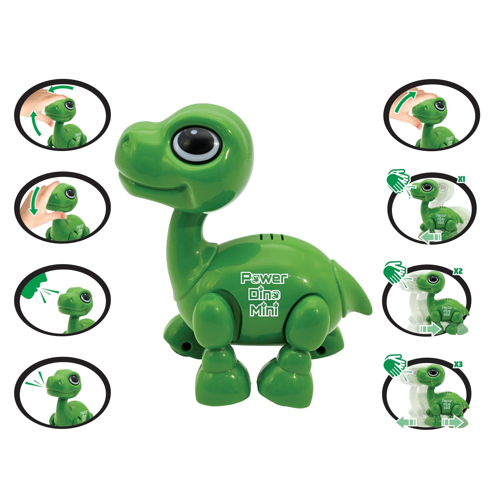 Lexibook Power Dino Mini dinosauro robot ROB02DINOLXB suoni