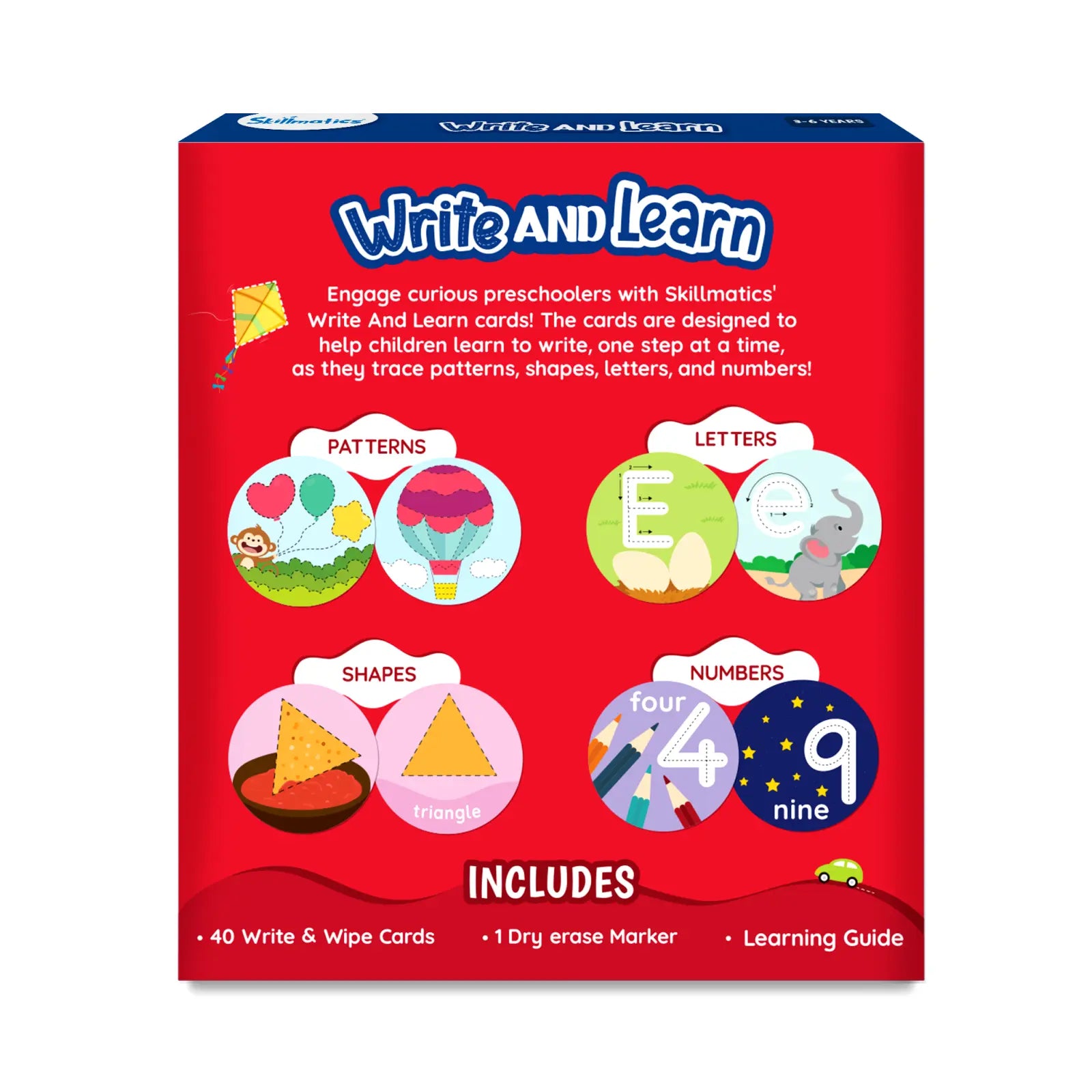 Skillmatics Write & Learn Write and Learn schede scrittura prescolare