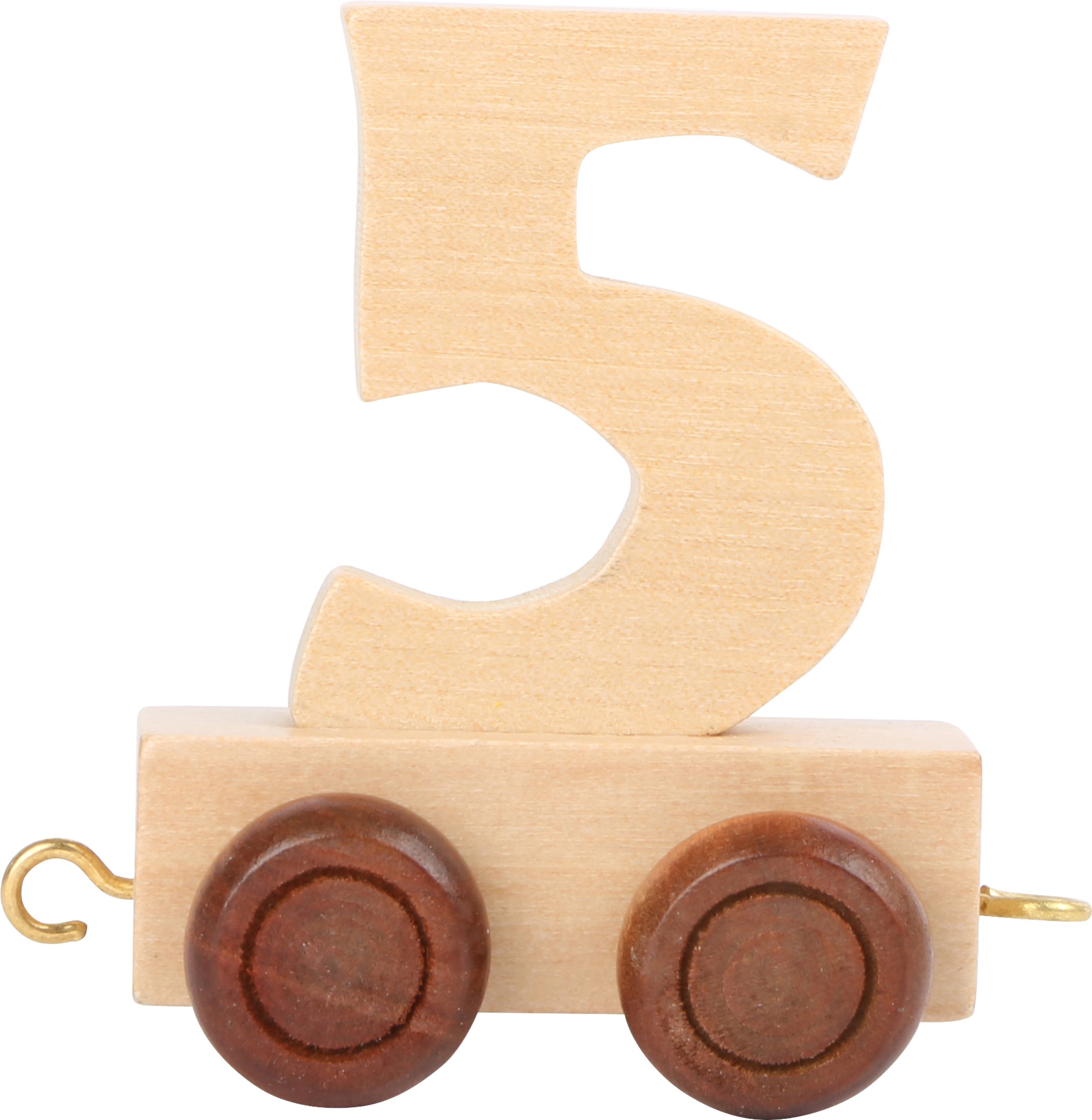 smallfoot 10557 trenino legno numero 5