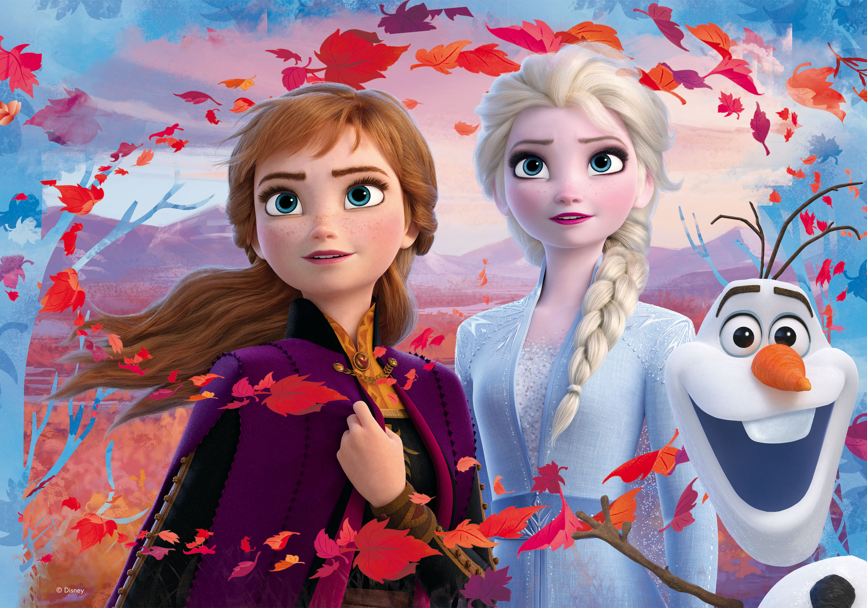 Lisciani Disney Maxi Floor 60 Frozen 2 puzzle double-face 60 pezzi