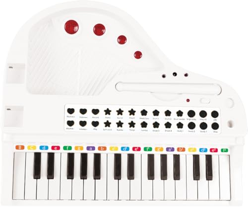 Lexibook K731 mio primo pianoforte bambini bianco 31 tasti