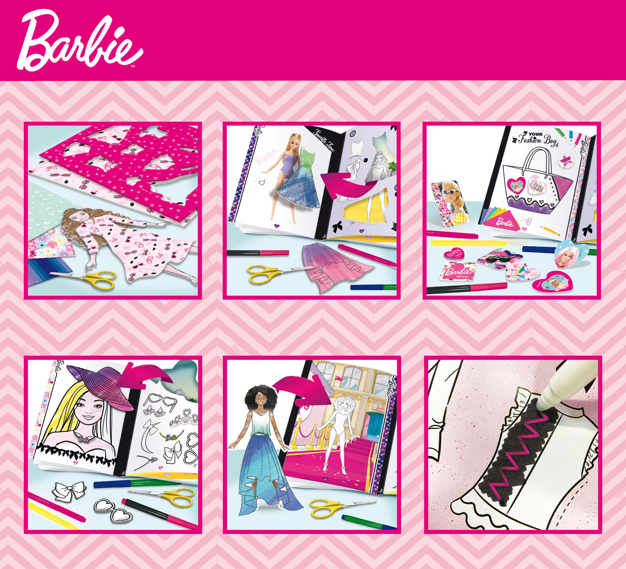 Barbie Fashion School Create Your Style gioco stilista