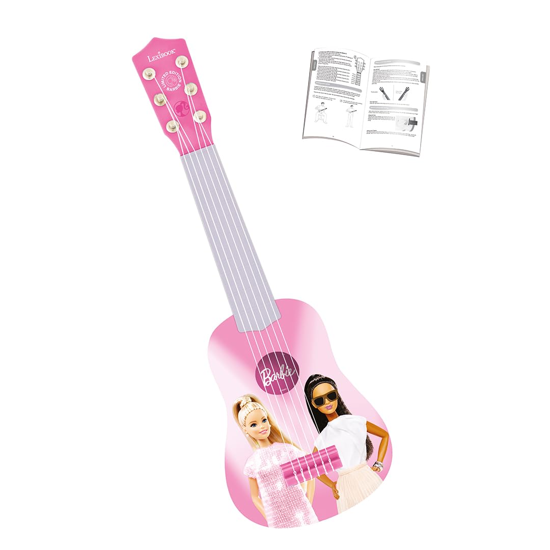 Lexibook Barbie K200BB chitarra bambini rosa 6 corde