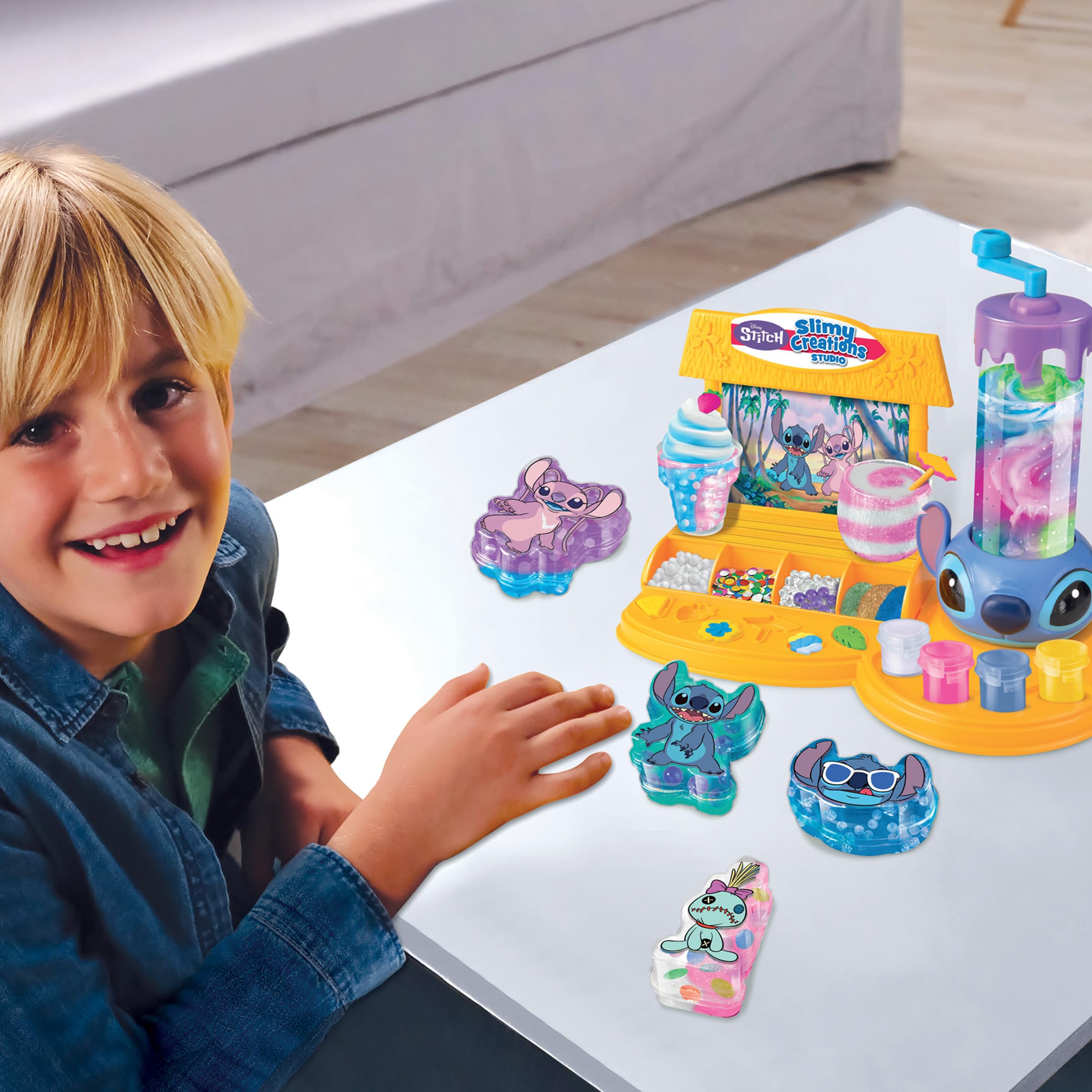 Lexibook Disney Stitch CRSLIM51D studio creazione slime