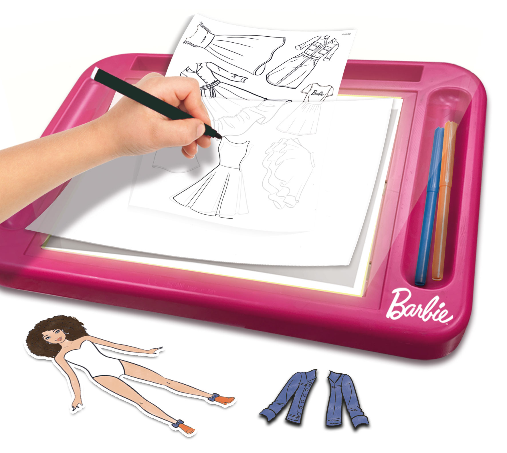 Lisciani Barbie Fashion Atelier con Doll gioco creativo moda