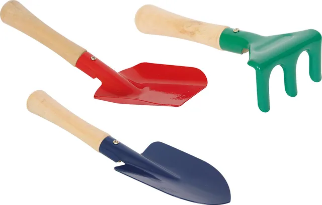 smallfoot HSL 1114 set utensili sabbia 3 pezzi in legno
