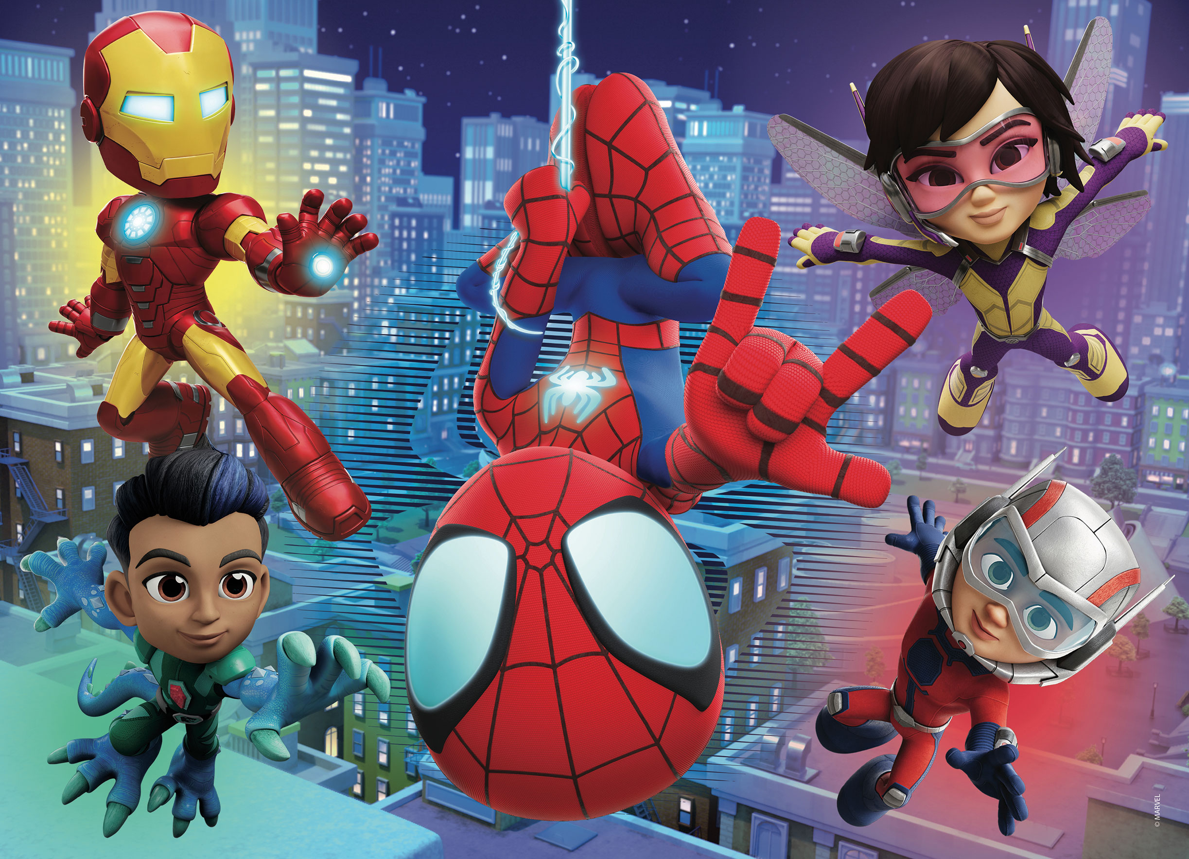 Lisciani Marvel Puzzle Spidey M-Plus 48 puzzle 48 pezzi