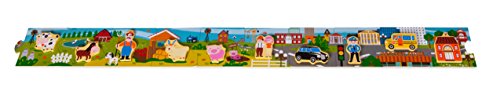 smallfoot 10626 Storypuzzle puzzle fattoria legno 5 pezzi