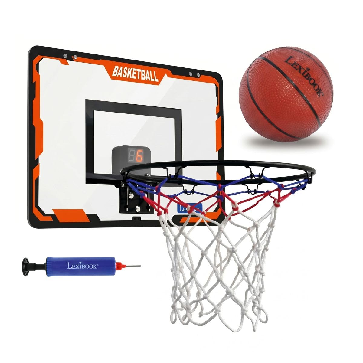 Lexibook JG920 mini canestro compatto con contatore