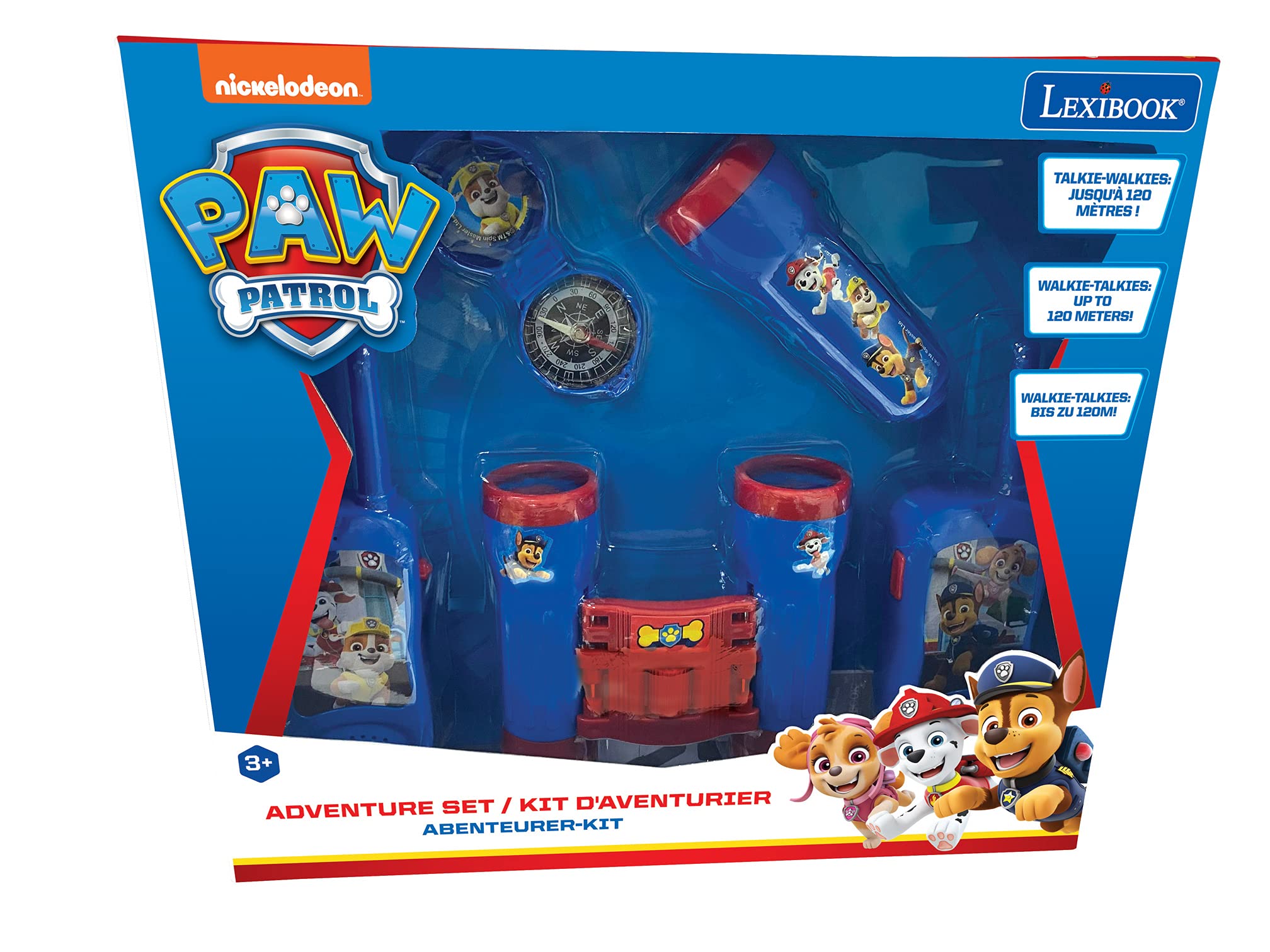 Lexibook Paw Patrol RPTW12PA set avventura walkie talkie