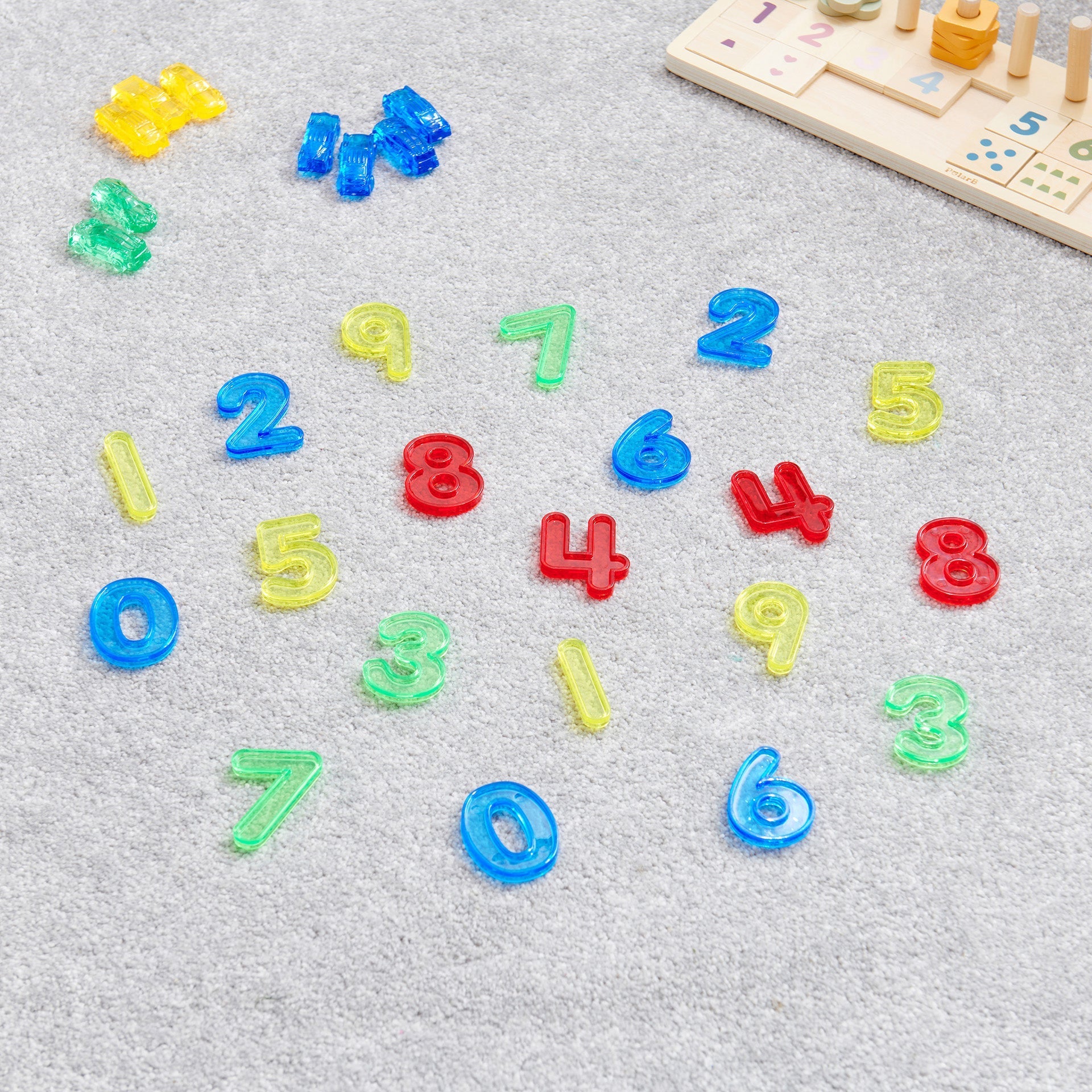 Tickit Translucent 73141 numeri traslucidi acrilico 20 pezzi