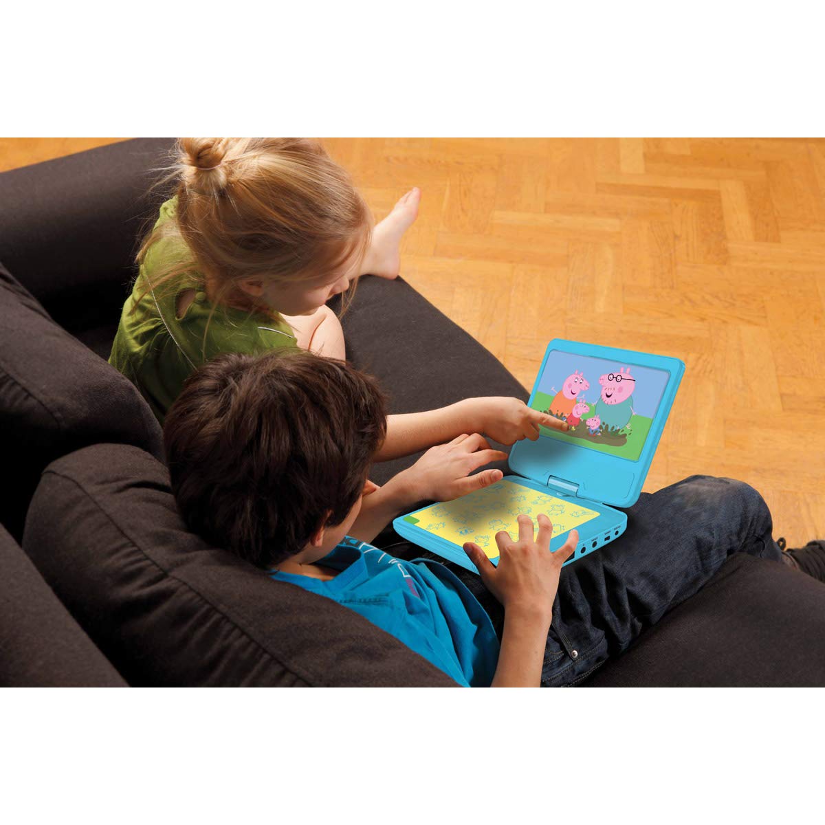 Lexibook Peppa Pig DVDP6PP lettore DVD portatile 7" bambini