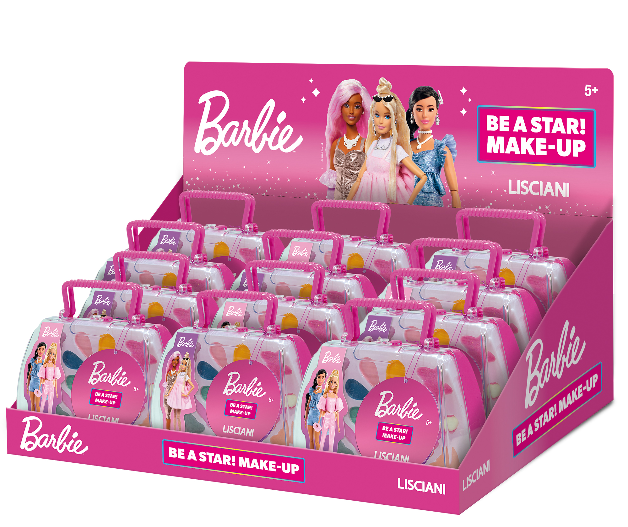 Lisciani Barbie Be A Star trousse trucchi sicura bambina