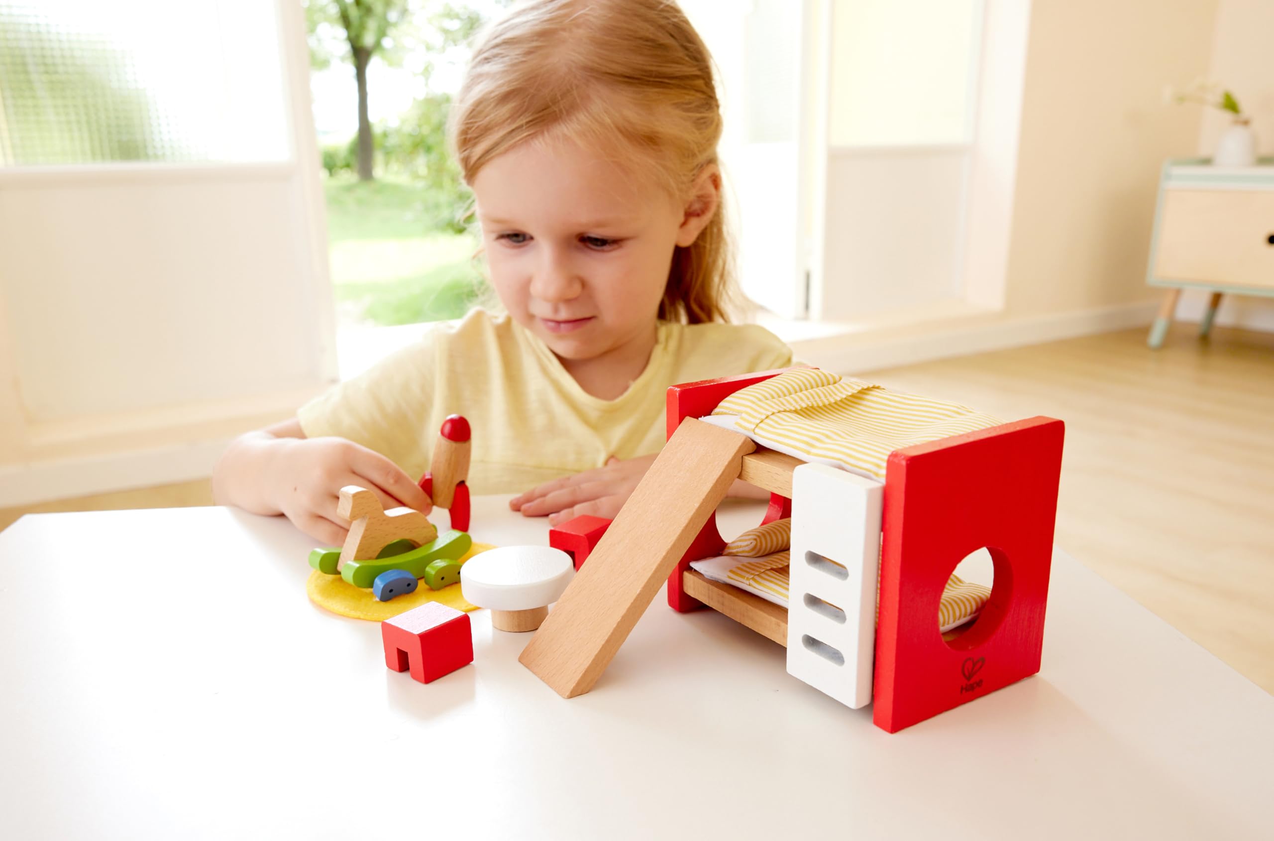 Hape Cameretta Moderno mobili casa bambole legno