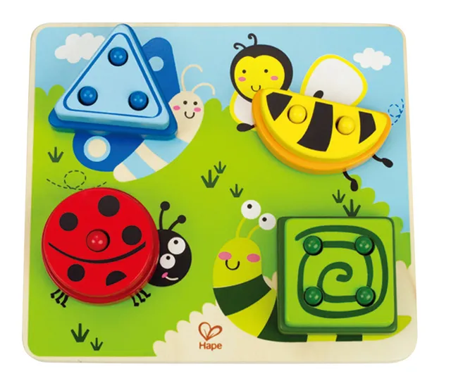 Hape E0425 forme impilabili legno animali