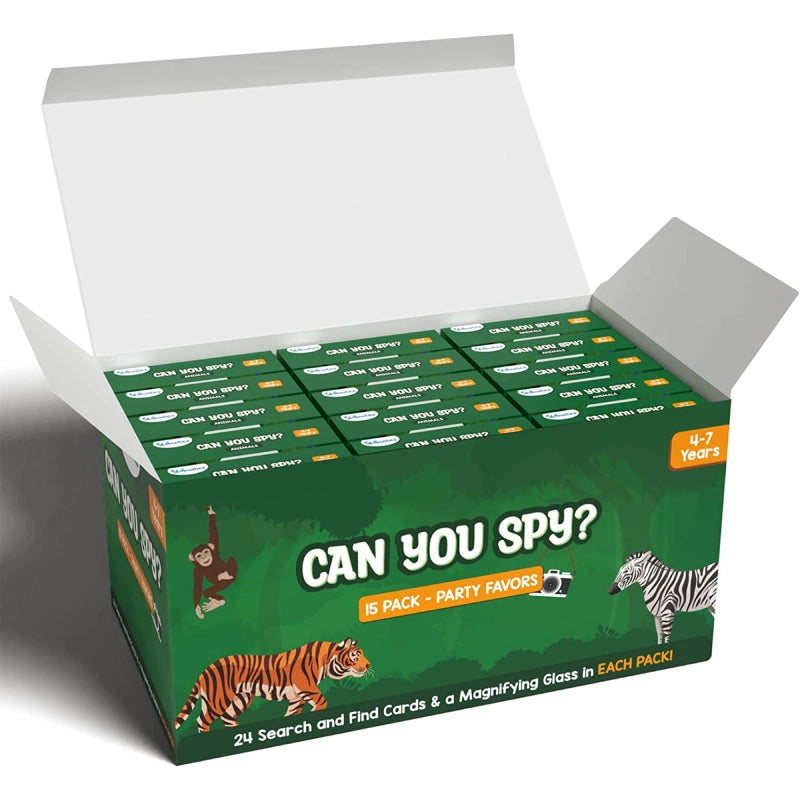 Skillmatics Can You Spy gioco osservazione animali 4-7 anni