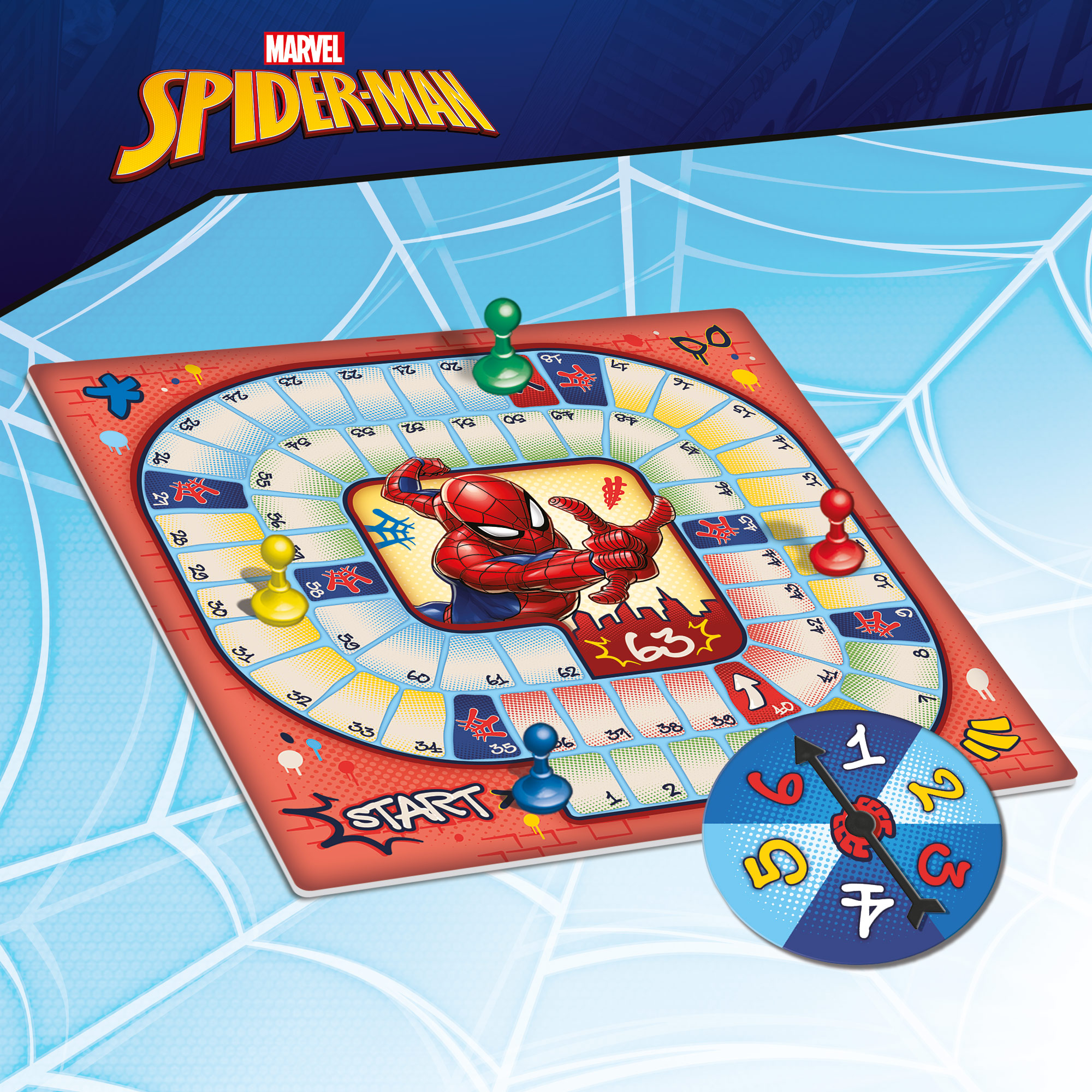 Lisciani Spider-Man 2 in 1 Gioco da Viaggio con Zaino