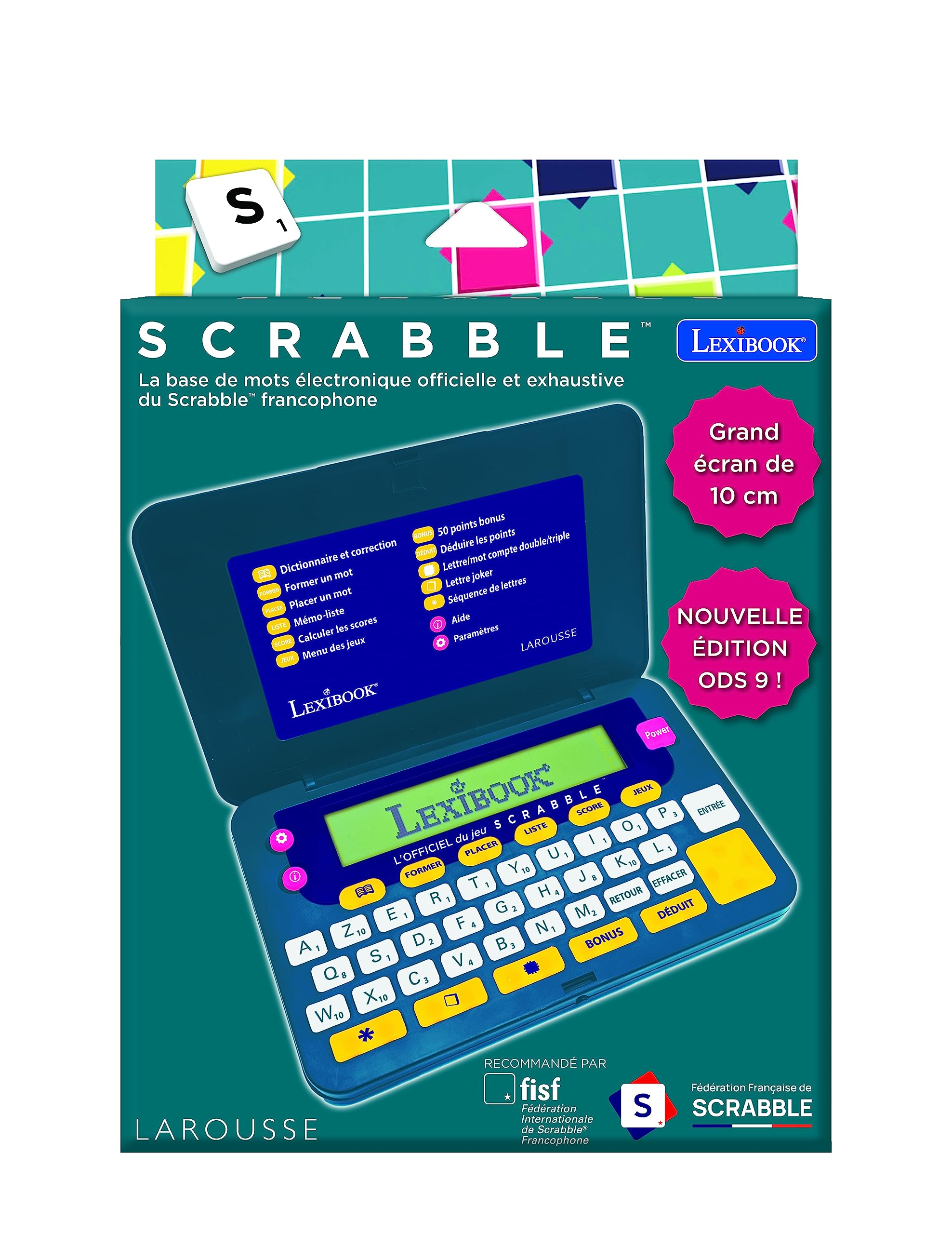 Lexibook Scrabble Dizionario Elettronico Ufficiale Francese