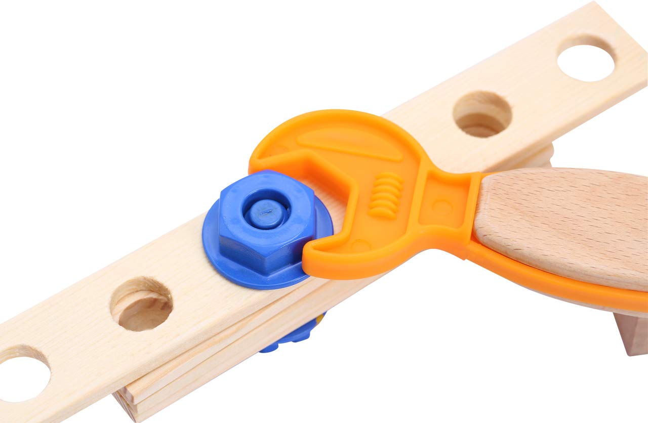 smallfoot 10603 banco lavoro giocattolo 2 in 1 legno