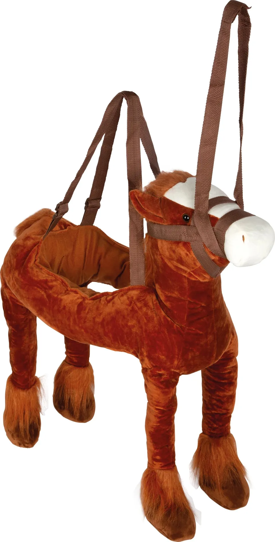 Smallfoot Maxi Cavallo Peluche da Indossare 80x40x90 cm
