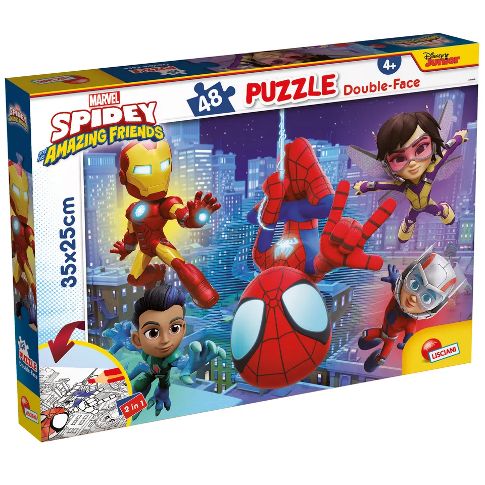 Lisciani Marvel Puzzle Spidey M-Plus 48 puzzle 48 pezzi