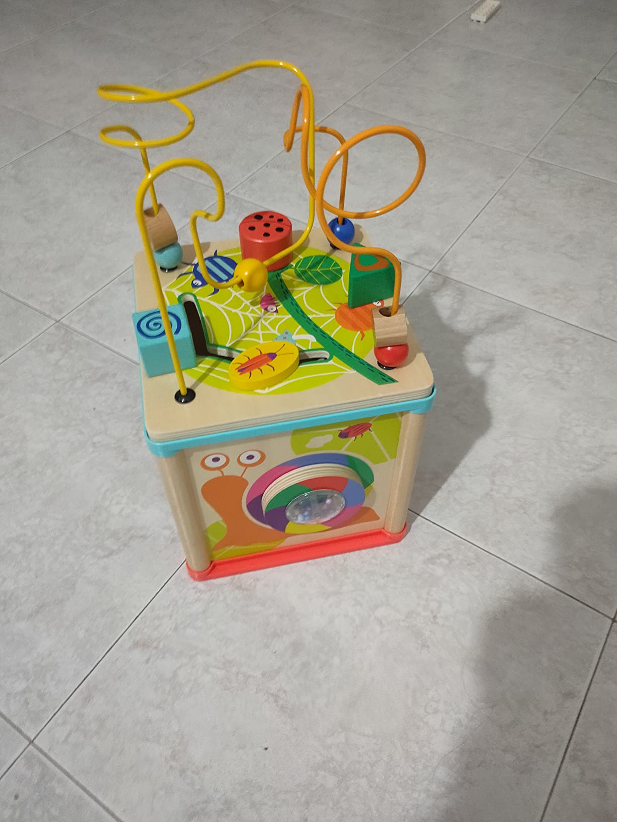 smallfoot 10622 Giardino cubo motricità legno 20 cm