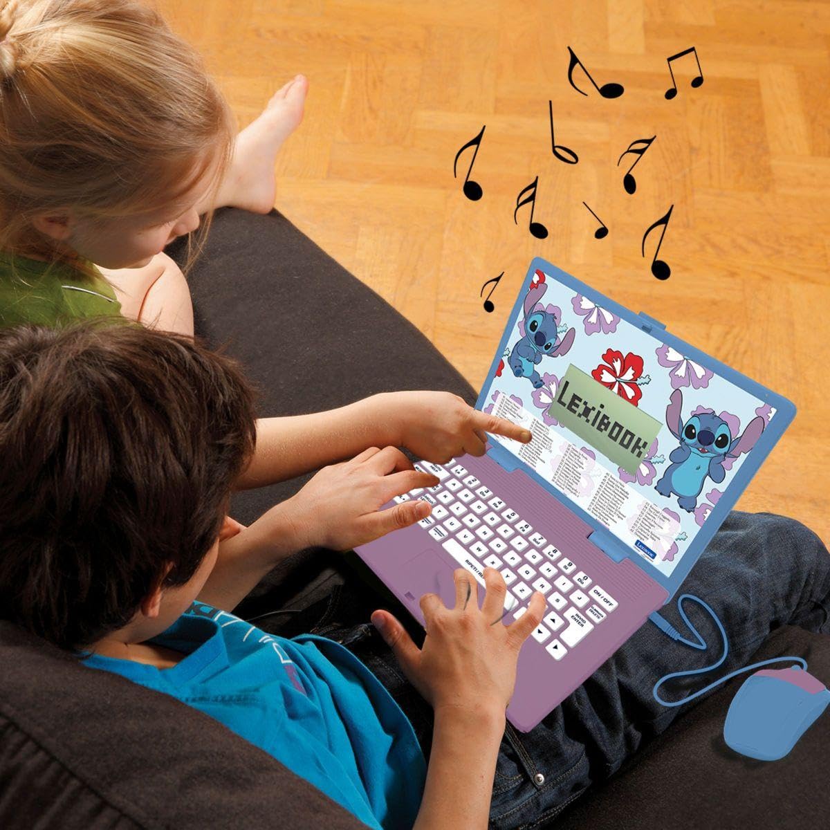 Lexibook Stitch JC598D computer bambini viola/blu bilingue