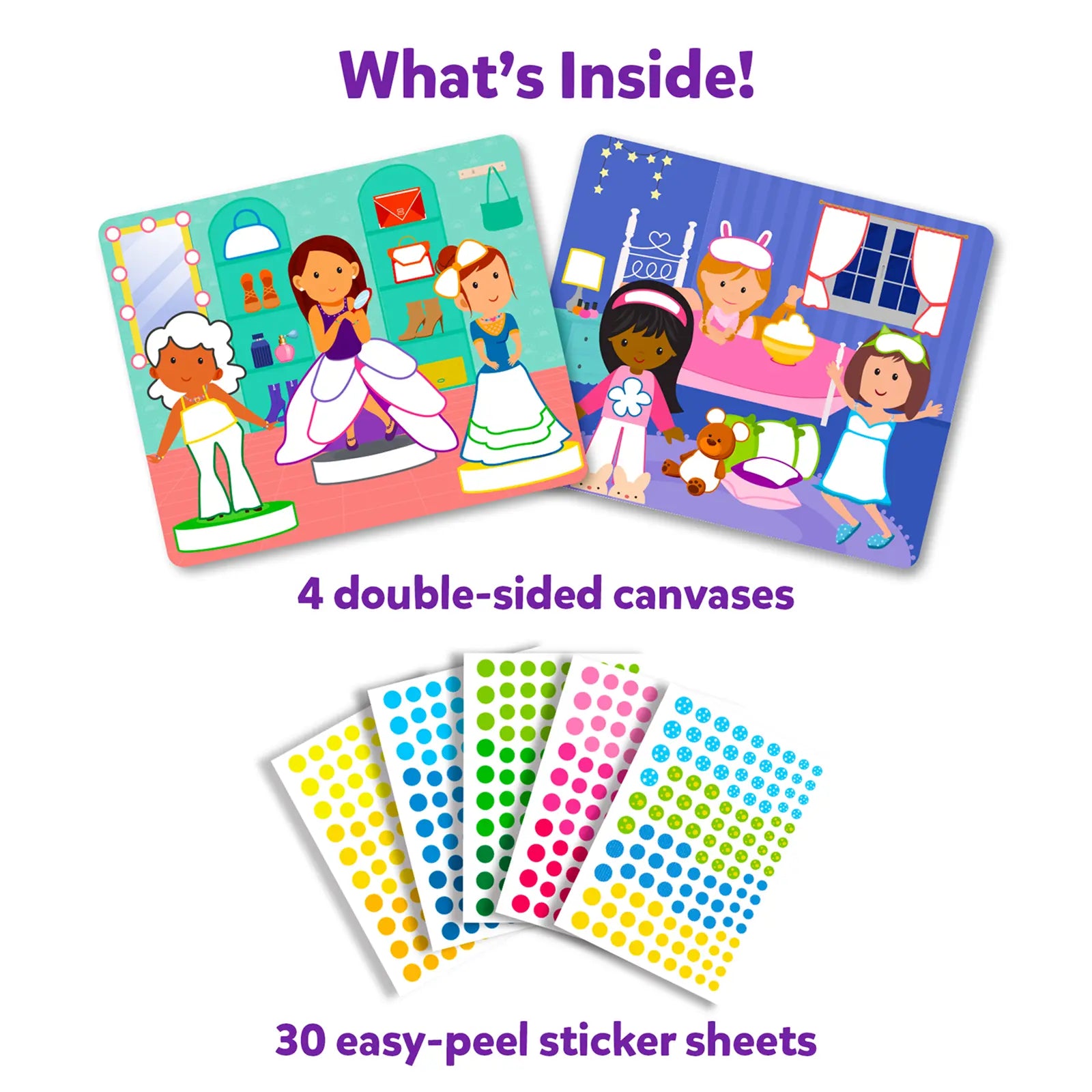 Skillmatics Dot It Dress Up stickers arte bimbi 3-7 anni